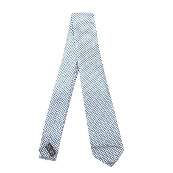 HERMES Overall handle Business Item Necktie silk blue - Picture 3 of 8
